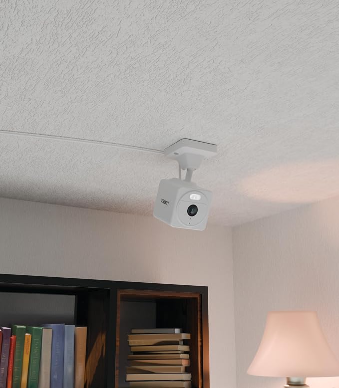 Lorex Connect 2K Indoor Wi-Fi Camera | New APP | Color Night Vision | Person & Face Recognition | Versatile Mounting | 2-Way Talk | 24/7 Recording | Privacy Mode | Local SD or Cloud Storage Option