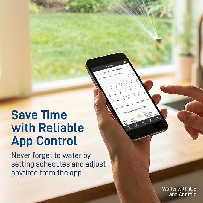 Orbit B-hyve XR Smart Sprinkler Timer - 16-Zone - WiFi-Enabled Indoor/Outdoor Irrigation Controller - App Control - Weatherproof Watering System - Multi Zone - Custom Programs - 57995