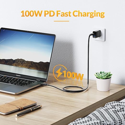 iDsonix [USB-IF Certified] USB 4 Cable 2.6ft Compatible with Thunderbolt 4 Cable Thunderbolt 3 Cable, 40Gbps USB4 Cable 100W Charging,8K or Dual 4K Display,for MacBook Pro, Mac mini, Quest Link, eGPU