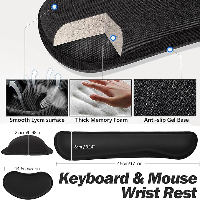 15W Fast Charging Desk Mouse Pad,View Angle Ergonomic Foldable Magnetic Phone Charger,35.4x15.7in PU Leather Large Wireless Charging Desk Mat with Keyboard & Mouse Wrist Rest for Gaming,Office,Mac