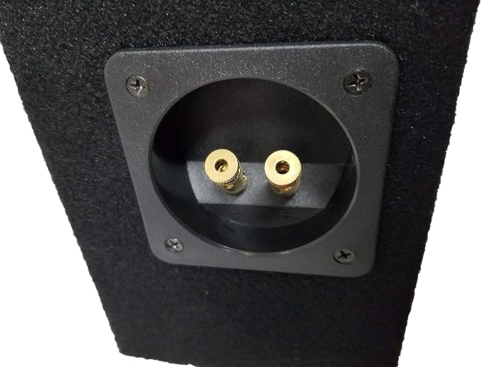 Bass Rockers Chuchero Outdoor Stereo Subwoofer Car Speaker Box - Pod - Enclosure Box Carpeted MDF fits 6" Midrange/Speakers - 1” inch Sub Box