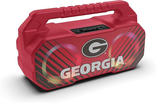 SOAR NCAA Wireless Boombox Speaker, Georgia Bulldogs