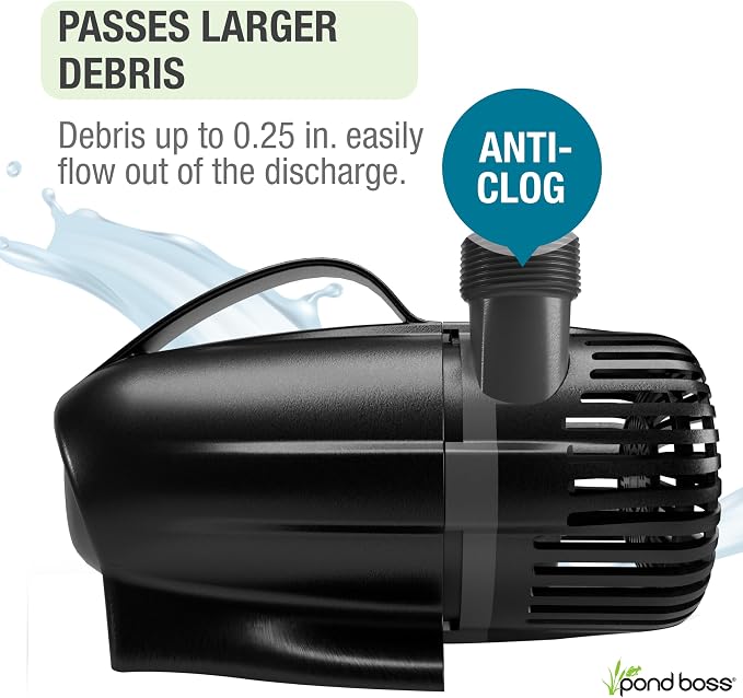 Pond Boss Waterfall Pump, 2300 GPH