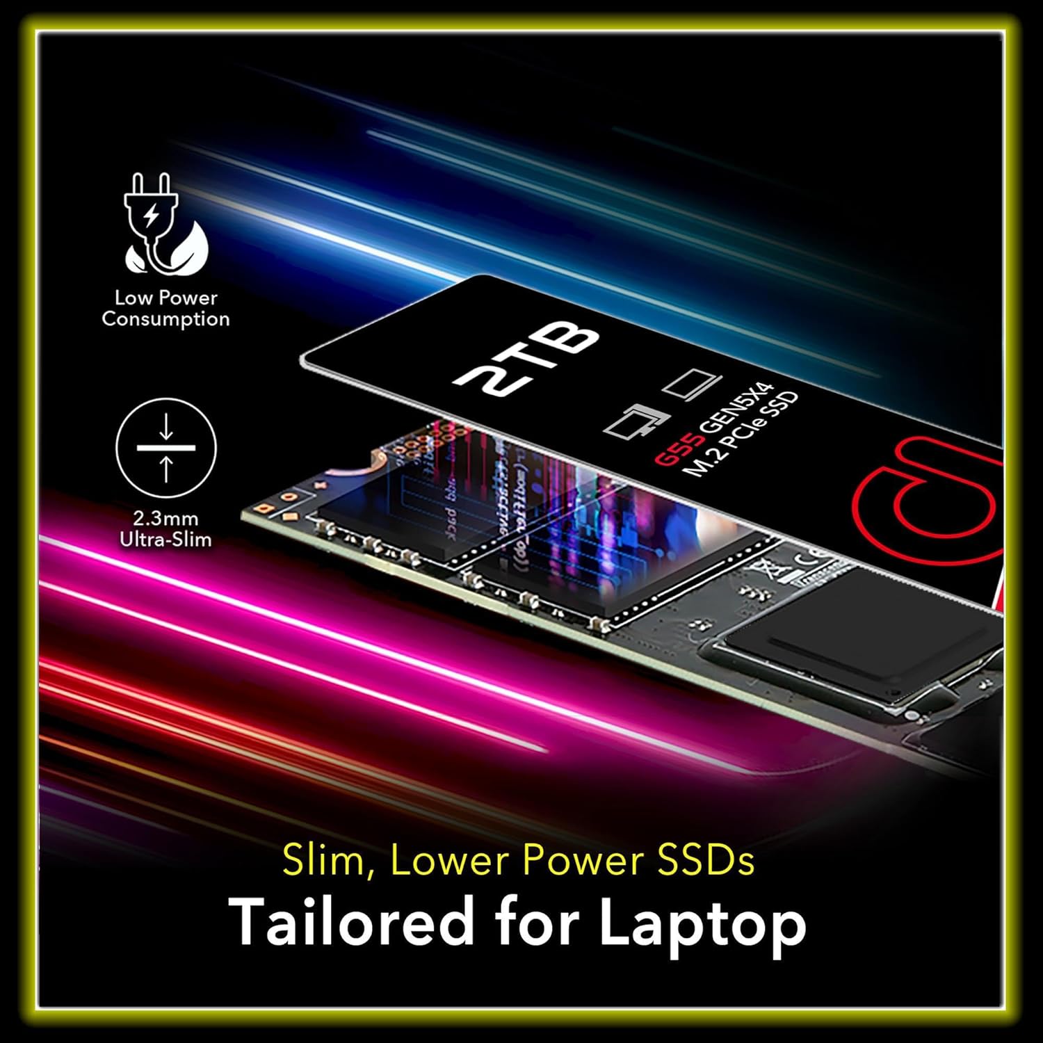 Addlink G55 2TB PCIe 5.0 Gen5 NVMe M.2 SSD - Thumbnail 2