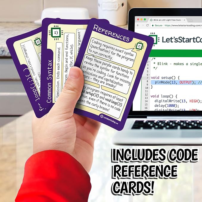 Buzz The Code Bug - Coding & STEM Toy for Kids 8-12+ from Let's Start Coding - Designed in The USA - Great Gift for 2026 - Kids Code Buzz's Features and Interactions While Learning C++