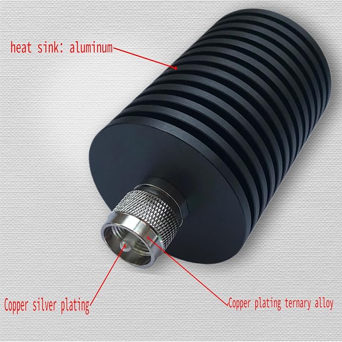 BECEN 100 Watt PL259 Dummy Load - Terminal 100W UHF DC to 1.0Ghz 50Ohm Lower VSWR (100 Watt)