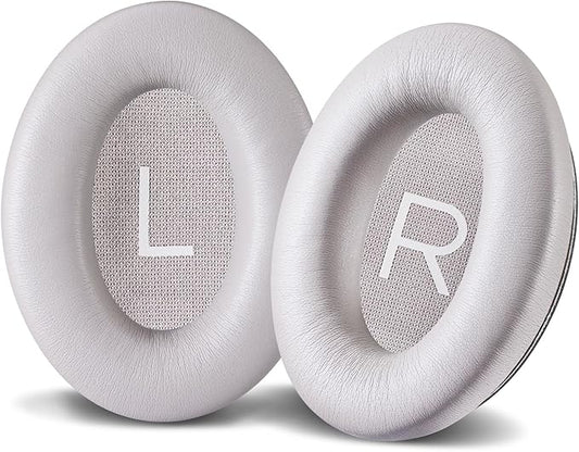 AHG QuietComfort Ear Pads Replacement Cushion Compatible with Bose QuietComfort (2023), QC45 QCSE QC35 QC35 II Noise Cancelling Headphones (Sandstone). Extra Thick | Superior Comfort/Durability