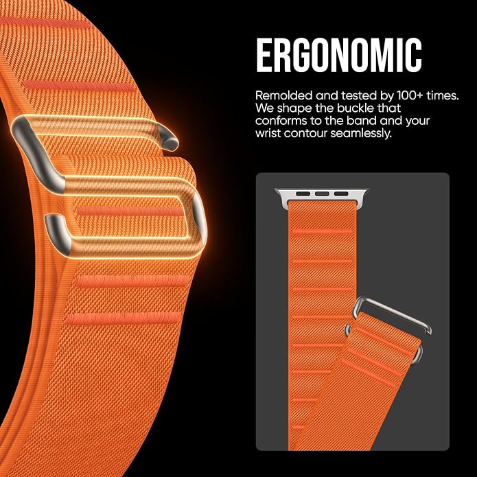 Suitisbest 2 Pack Sport Band Compatible with Apple Watch Ultra Band 49mm 46mm 45mm 44mm 42mm 41mm 40mm 38mm, Stretchy Sport Loop Strap for iWatch Series 11 10 9 8 7 6 5 4 3 2 1, SE 3 2 1, Ultra 3 2 1