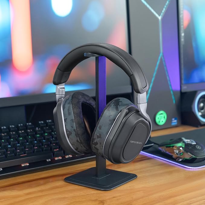 WC Freeze V2 Stealth 700 Gen 3 – Cooling Gel Earpads Compatible with Turtle Beach Stealth 700 Gen 3 by Wicked Cushions | Freeze V2 Cooling Fabric, Enhanced Comfort & Sound Isolation | Black Camo
