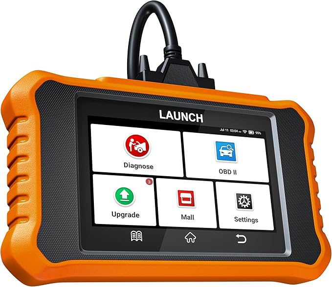Launch Creader Elite V2.0 for BMW OBD2 Scanner, 2025 Full Systems Bi-Directional Scan Tool, All Reset Services, ECU Code, Battery Registration Tool for BMW Mini RR, Lifetime Free Update, Auto VIN