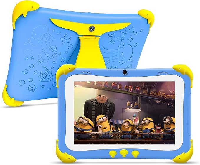 8 inch Kids Tablets,Android 11.0 Tablet for Kids,with Parental Control,2GB RAM,32GB ROM,1280×800 IPS Display,Kid-Proof Case,WiFi Tablet,Ideal Gifts for Christmas and New Year 2022