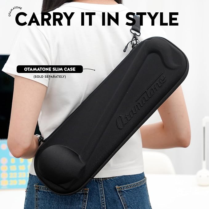 Otamatone Deluxe Electronic Musical Instrument for Adults Portable Synthesizer Digital Electric Music from Japan by Cube/Maywa Denki Cool Stuff Gifts, Black [English Manual]