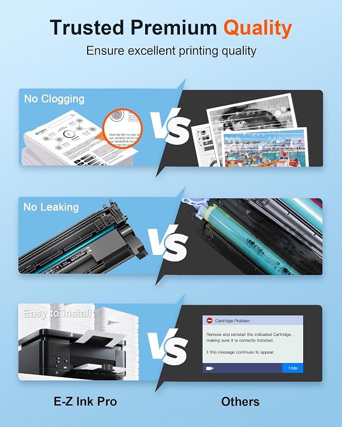 E-Z Ink Pro 58X HP Toner Cartridge High Yield Replacement for HP 58X CF258X 58A CF258A Compatible with HP LaserJet MFP M428fdw M428fdn M428dw M404 M428 Pro M404n M404dn M404dw, 2 Pack (with Chip)