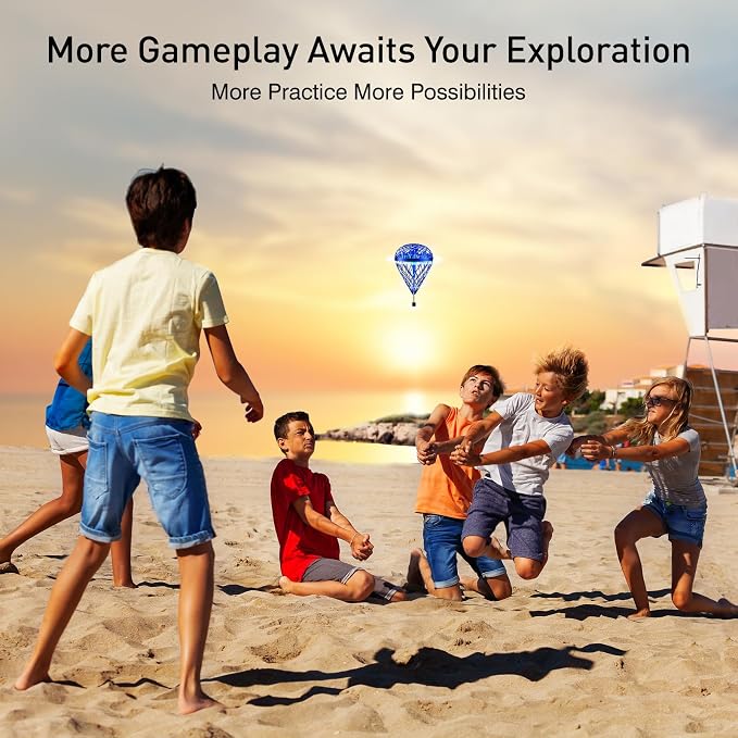 AMERFIST The Latest Cool and Magical Flying Toy, Combining AI Motion Control Technology with Contact Sensing System, Make it Become Bounce & Flip & Flight Toys, Fully unleashing Your Creativity.