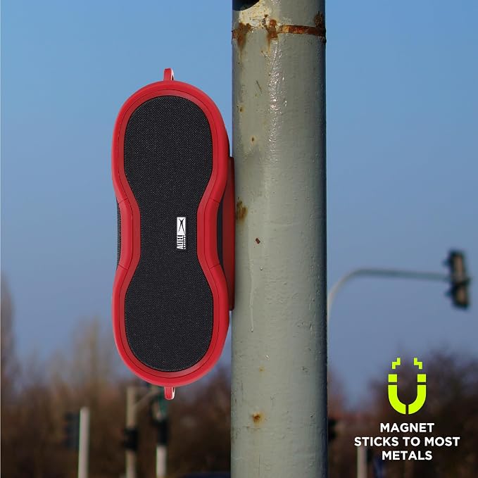 Altec Lansing - Portable Bluetooth Speaker, Waterproof IP67