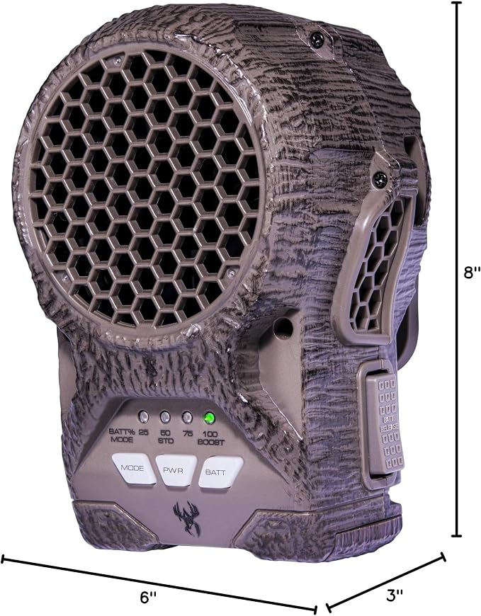 WILDGAME INNOVATIONS ZeroTrace PureION Field Generator | Compact Lightweight Rechargeable Safe Ozone-Free Continuous Scent Eliminator for Hunting
