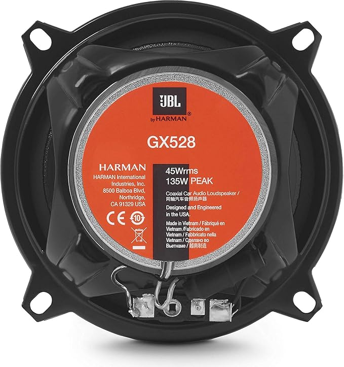 JBL GX528 5.25" Coaxial Car Speaker (Pair)