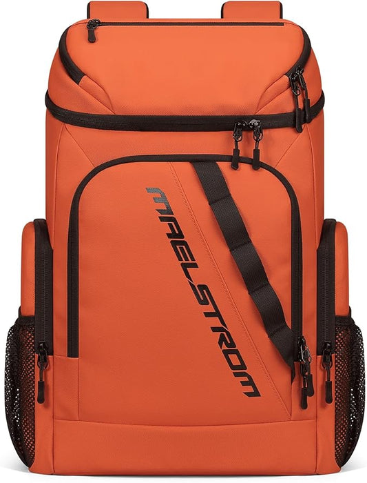 Maelstrom Backpack Cooler,36 Can Cooler Backpack,Soft Cooler Bag Insulated Leakproof,Lightweight Ice Chest Backpack,Travel Cooler Lunch Backpack for Camping,Hiking,Beach