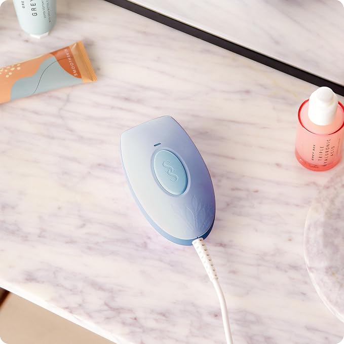 SmoothSkin Pure Mini Lite IPL Blue Hair Removal Device – Compact At-Home Laser Hair Removal for Women, Safe for Face & Body, Permanent Hair Reduction, Gentle & Painless, Salon-Quality Results