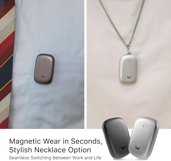 WaveNote TAG AI Voice Recorder – Speech-to-Text Transcription & Summary, 42-Hour Long Recording, Real-Time Translation, Ideal for Business Meetings, Lectures, Interviews, 40-Day Standby