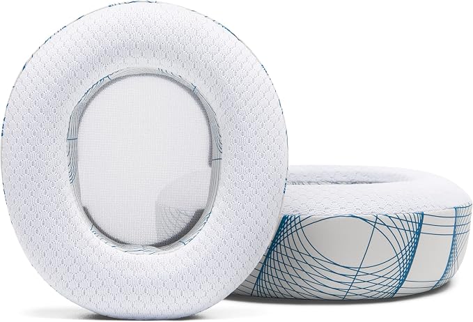 WC Freeze Nova Pro Wireless - Cooling Gel Earpads for Arctis Nova Pro Wireless, Nova Elite & Nova Pro Omni (Doesn’t Fit Other Models), by Wicked Cushions, Extra Thick & Comfortable | Ivory Tide