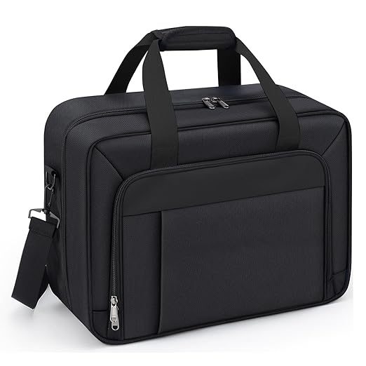 GDNasist Carrying Case Fit for PS5, Travel Thickened Protective Bag Compatible with Playstation 5 Console, Headset, PS5 Controller, Game Discs, and Gaming Accessories, All Black