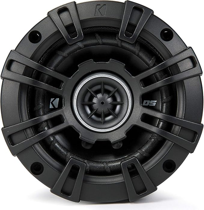 KICKER DSC40 4-Inch (100mm) Coaxial Speakers, 4-Ohm (Pair)