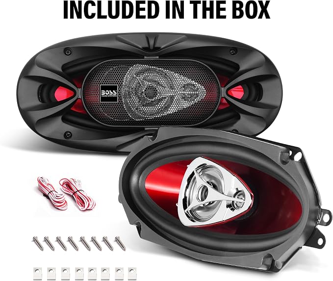 BOSS Audio Systems CH4330 Chaos Exxtreme Series 4 x 10 Inch Car Door Speakers - 400 Watts (per pair), 3 Way, Sold in Pairs, Bocinas Para Carro