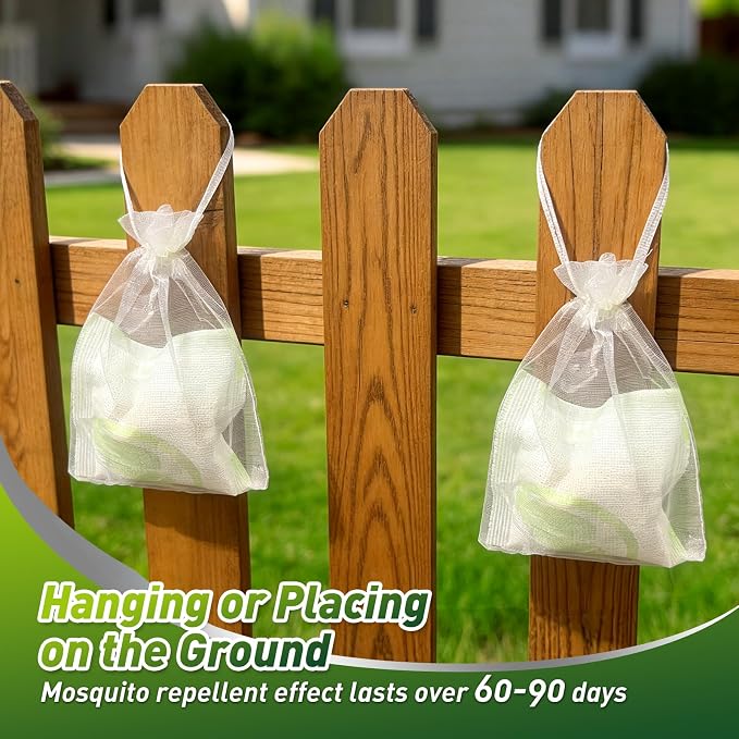 Mosquito Repellent Outdoor Patio, Mosquito Repellent for Yard, Natural Mosquito Deterrent for Outdoor Indoor Backyard Patio Camping Garages, 14 Pack