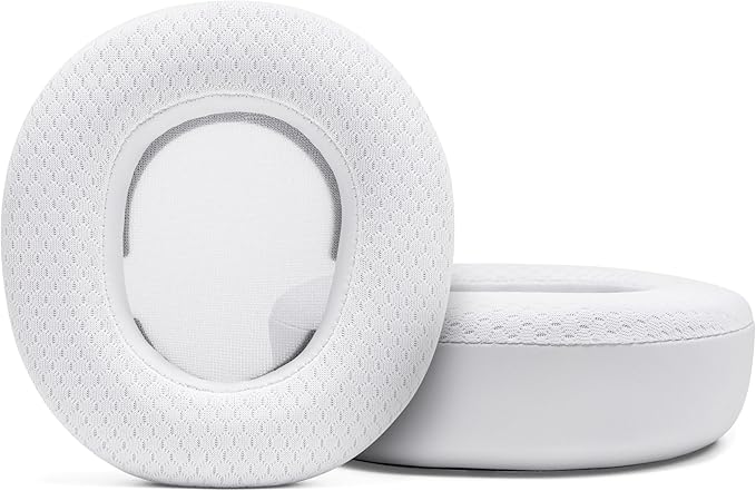 WC Freeze Nova Pro Wireless - Cooling Gel Earpads for Arctis Nova Pro Wireless, Nova Elite & Nova Pro Omni (Doesn’t Fit Other Models), by Wicked Cushions, Extra Thick & Comfortable | White