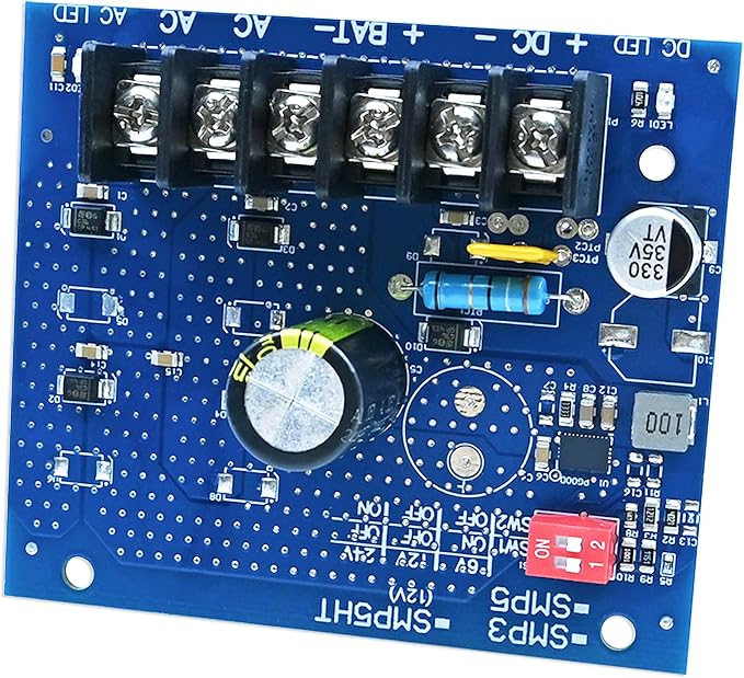 SMP3 Power Supply Charger, Compatible with Altronix SMP3 6 12 OR 24VDC @ 2.5 AMP, A Security Power Solution with Multi-Voltage Output and Battery Backup
