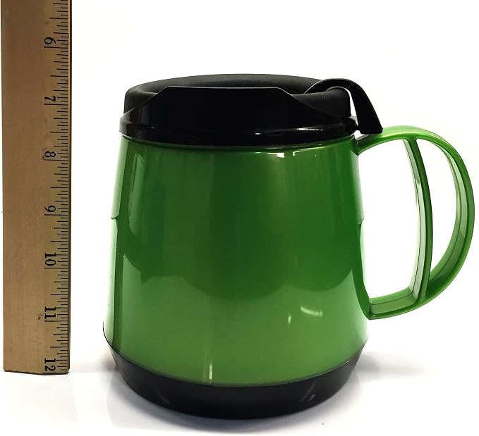Thermoserv Classic Wide Body Travel Mug 20oz. (Green/Green 2 Pack)