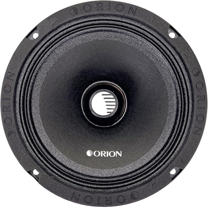 ORION Cobalt CM654 High Efficiency 6.5" Mid-Range Bullet Loudspeakers, 1000W Max Power, 250W RMS, 4 Ohm, 1.5" Voice Coil - Pro Car Audio Stereo, Midrange Speakers (Pair)