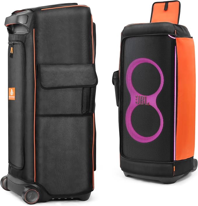 Speaker Cover Compatible with JBL PartyBox Ultimate, Scratch-Resistant, Dustproof, Portable Case with Storage Bag for Outdoor Party Speaker