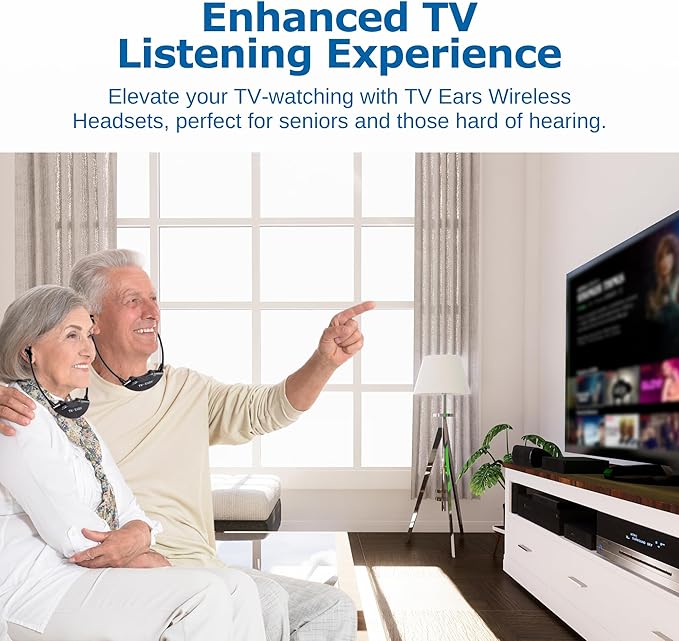 TV · EARS Additional Wireless Headset Compatible with all 5.0 Analog and Digital TV Ears Headset Systems, Ideal for Seniors & with Hearing Difficulties