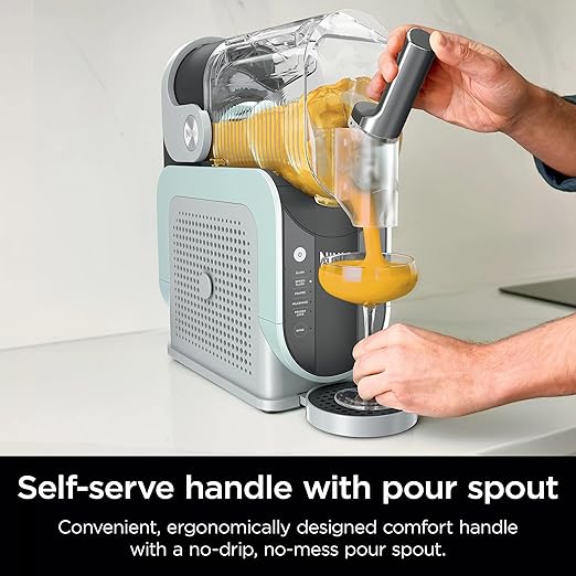 Ninja (Refurbished) SLUSHi with RapidChill Technology, 96 oz. Frozen Drink & Slushie Machine, 5 Preset Programs, Slush, Spiked Slush, Frappe, Milkshake, Frozen Juice, FS305CO (Renewed)