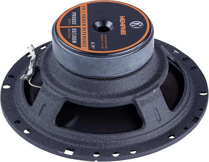 Memphis PRX60C Power Reference Series 6.5" Oversize Component Speakers with 1" Tweeters - Pair