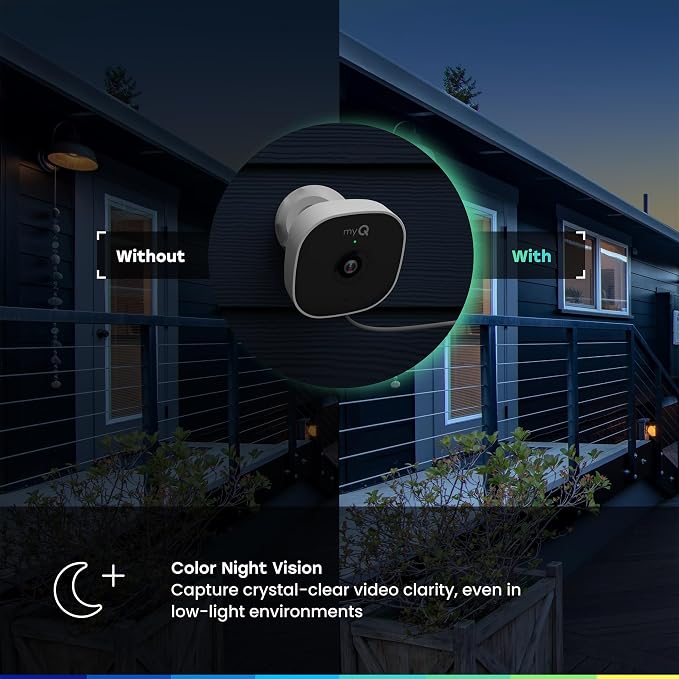 Chamberlain myQ Smart Outdoor Wired Camera