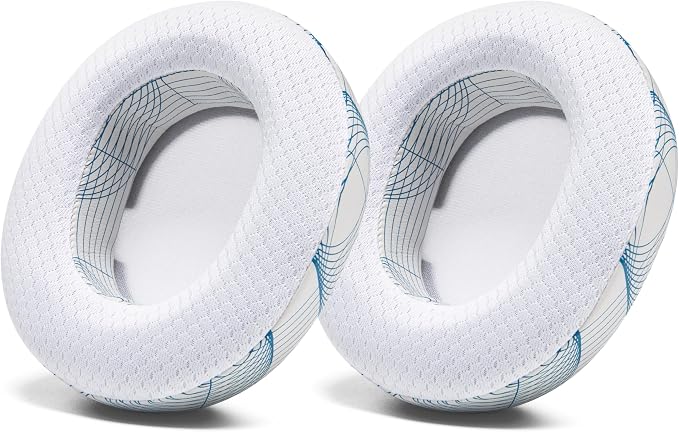 WC Freeze Nova Pro Wireless - Cooling Gel Earpads for Arctis Nova Pro Wireless, Nova Elite & Nova Pro Omni (Doesn’t Fit Other Models), by Wicked Cushions, Extra Thick & Comfortable | Ivory Tide
