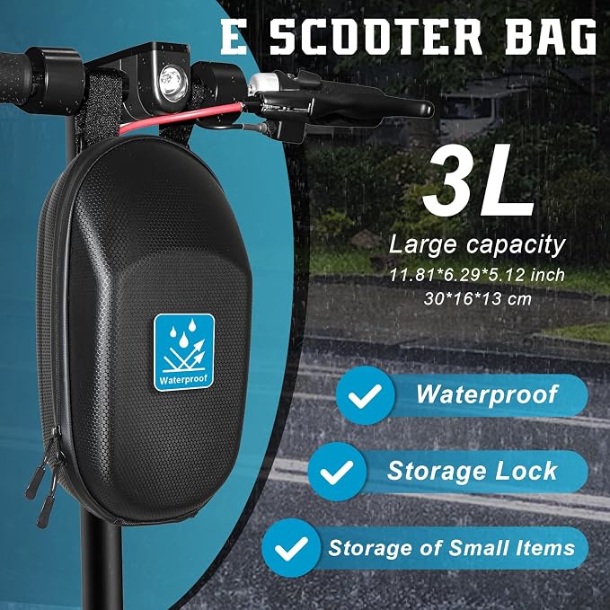 Scooter Lock with Bag, Scooter Locks Anti Theft 39.37 inch, Lock for Electric Scooter, Electric Scooter Accessories