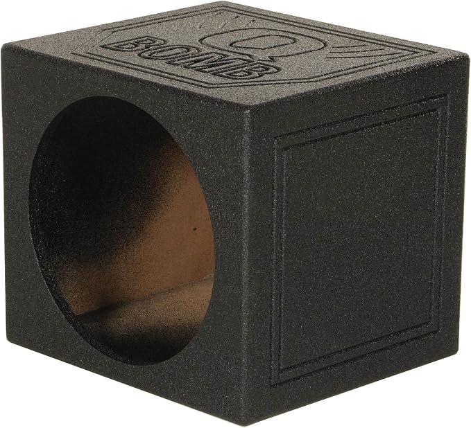 Q Power QBomb 12 Inch Sealed Car Audio Subwoofer Sub Box Enclosure (2 Pack)