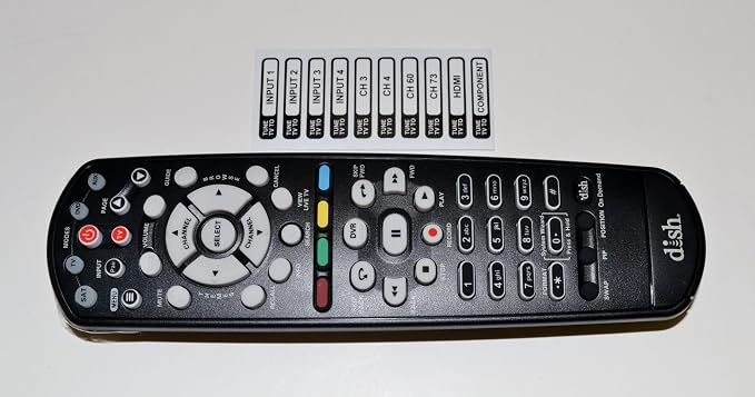 DISH Network 40.0 UHF 2G Remote for Hopper/Joey Receivers