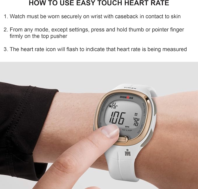 Timex Ironman Triathlon Transit+ Watch with Activity Tracking & Heart Rate 33mm