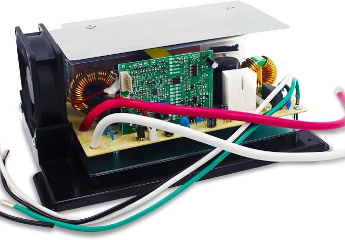 𝐔𝐩𝐠𝐫𝐚𝐝𝐞 WF-8955-AD-MBA RV Converter 55 Amp, Lithium DC Main Board Assembly for WF-8955PEC Power Converter Replacement for WF-8955 Series and Parallax 7155 7145 Converter 1 Year Warranty