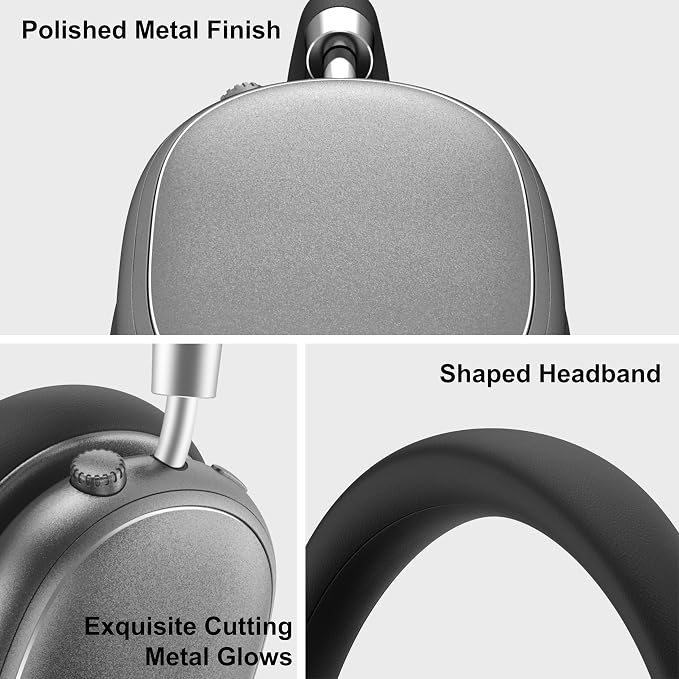 Srhythm NiceComfort 95 Adaptive Noise Cancelling Headphones Wireless | Bluetooth with Spatial Audio,Transparency,ENC,HD Sound,Low Latency for Gaming,Slim Headphones Lightweight