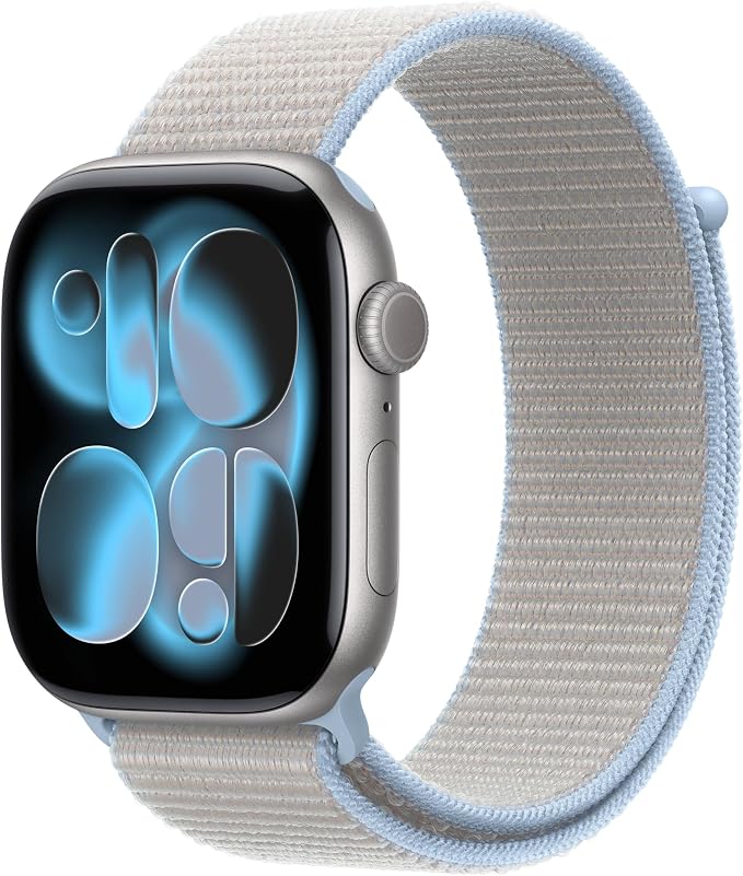 Apple Watch Band - Sport Loop - 46mm - Blue Mist - One Size (Fits Most)