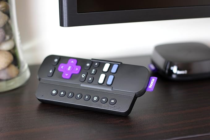 Universal Remote Attachment for Roku Streaming Player