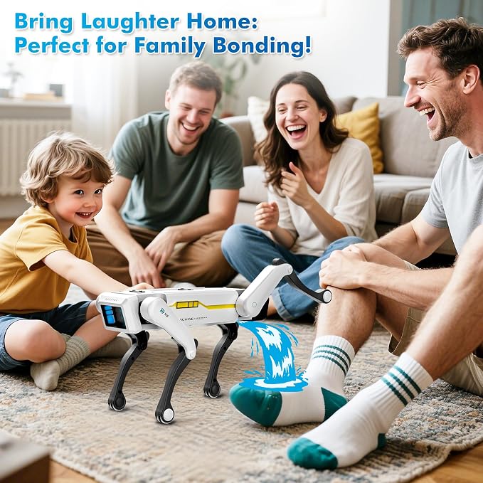 Smart Robot Dog 3 in 1- Interactive STEM Pet with Voice Control, 30+ Actions & APP Programming, Durable Design for Kids Age 6+ (Compatible with iOS/Android)