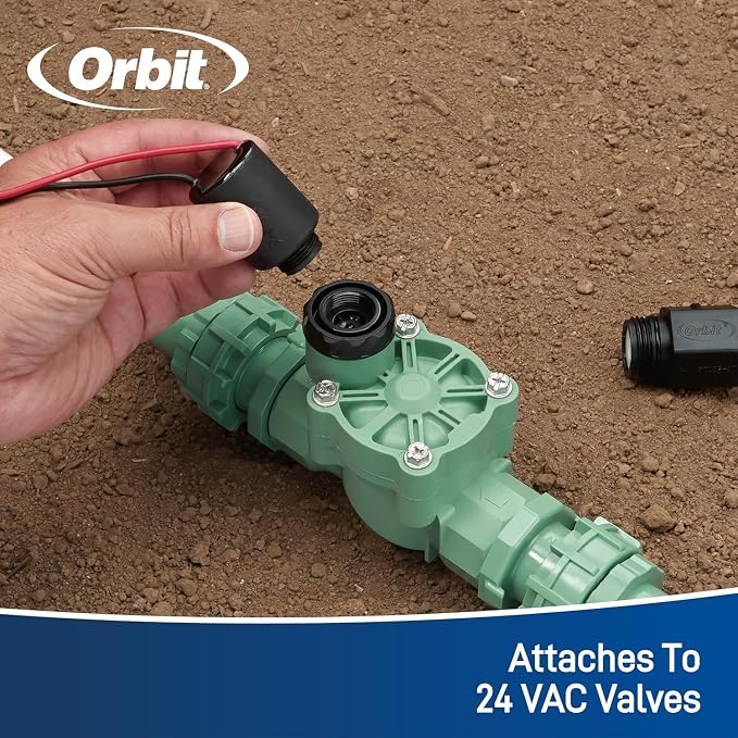 3-Pack Orbit 57865 Battery-Operated Sprinkler Timer, Black