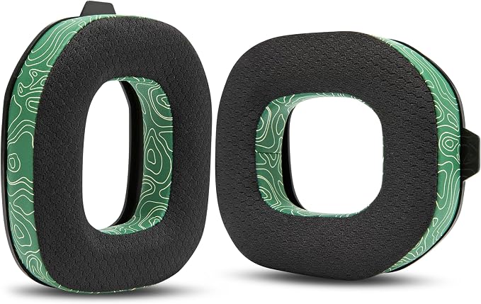 WC Freeze A50 - Cooling Gel Replacement Earpads for Astro A50 Gen 4, Gen 5 and A50X Only, Made by Wicked Cushions, Improved Durability, Thickness and Sound Isolation | Emerald Tide